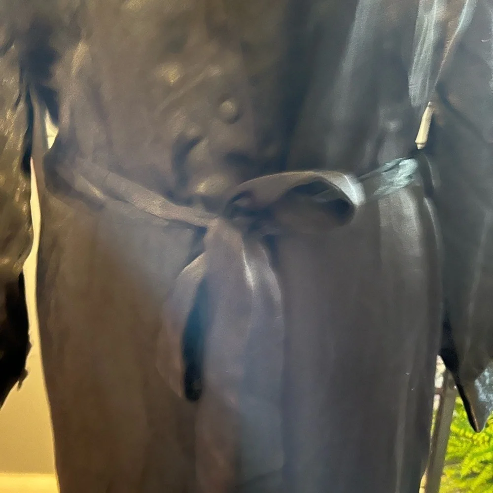 Elegant Black Maxi Dress - Picture 3 of 9